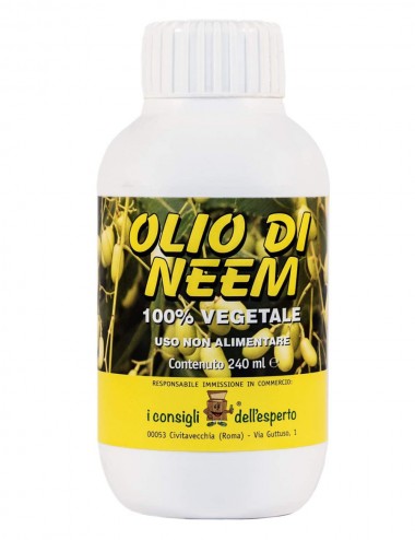 Olio di Neem 240ml Produkte für die Pflege und Verteidigung