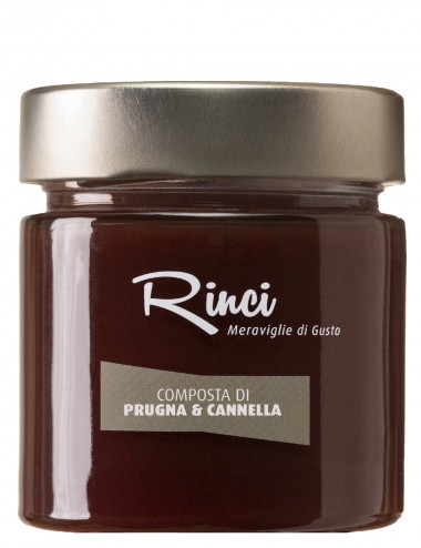 Composta Di Prugna e Cannella Bio 220gr Preserves and Jams Shop