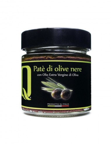 Paté di Olive Nere con Olio Evo 190 gr Preserves and Jams Shop