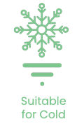 Suitable for cold